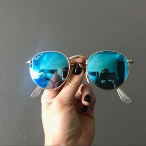 Polarized Rayban blue sunglasses